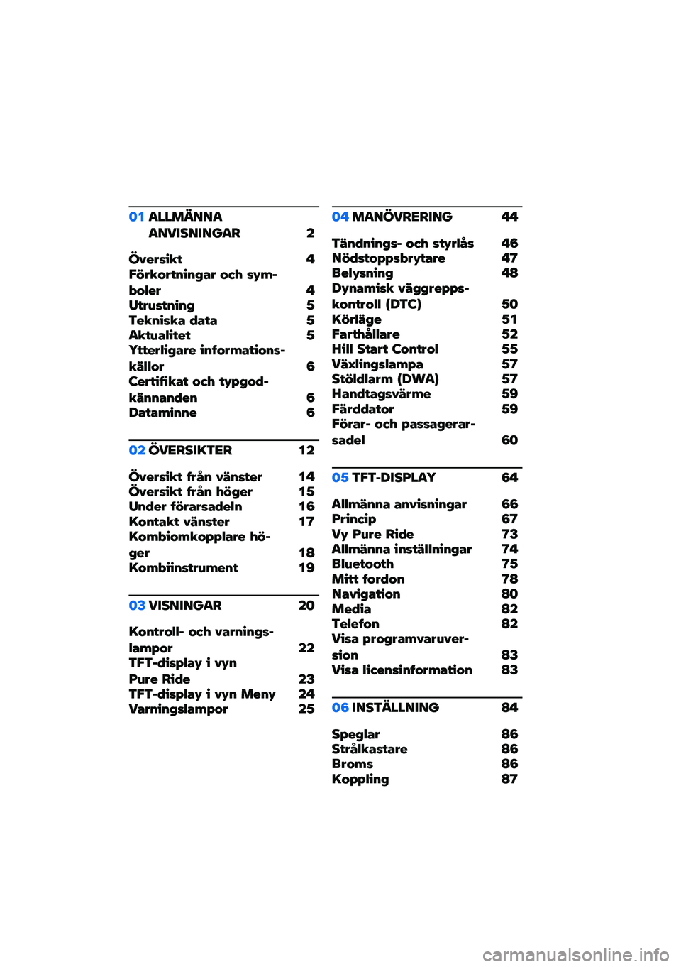 BMW MOTORRAD M 1000 RR 2021  Instruktionsbok (in Swedish) �	��
�������
�
���������
� �
�������� � �"�#���$���%��%�&�� �$�(�) ��*�+�,�-�$�.�� � �/���0���%��%�& �1�3���%���� �4��� �1�
���0��.���� �1�5��