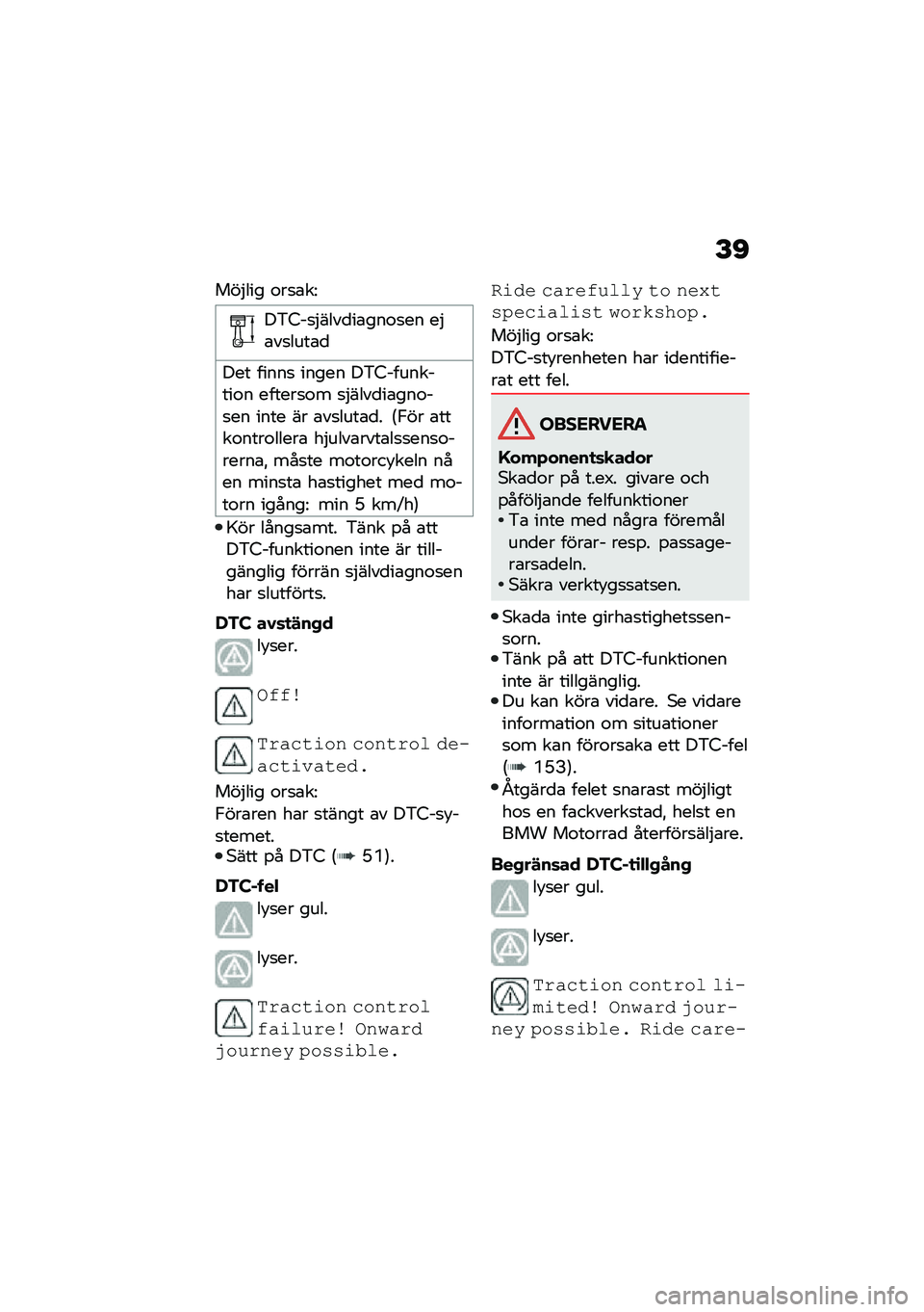 BMW MOTORRAD M 1000 RR 2021  Instruktionsbok (in Swedish) �E�C
���$��� �\f��
�\b��<
��&�5��
�$����
��\b���\f�
�� ��$�\b��
����\b�

��� �����
 ����� ��&�5���������\f� ������
�\f� �
�$����
��\b���\f��
�