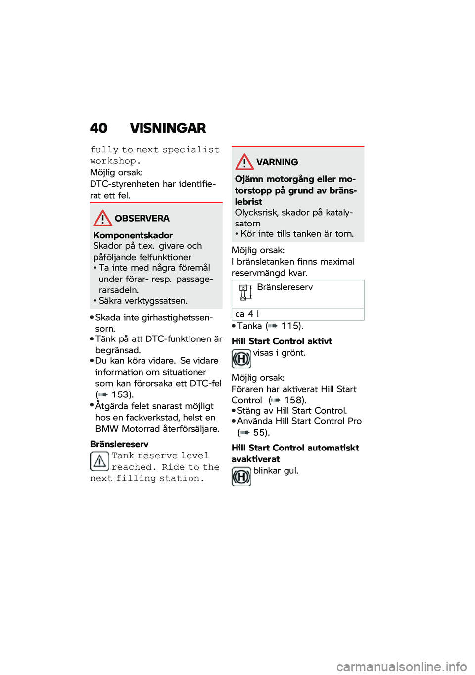 BMW MOTORRAD M 1000 RR 2021  Instruktionsbok (in Swedish) � �	 ��������
�
����� �� ���/� ��!���\f���\f���
���"����!�
���$��� �\f��
�\b��<
��&�5��
��!�������� ��\b� ��
����������\b� ��� ����