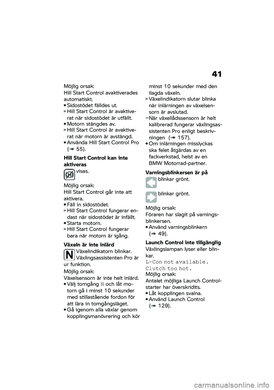 BMW MOTORRAD M 1000 RR 2021  Instruktionsbok (in Swedish) � �
���$��� �\f��
�\b��<
�2��� �,��\b�� �5�\f����\f� �\b��\b�������\b�
��
�\b���\f��\b���
����,��
�\f�
���
�� �����
��
 ����2��� �,��\b�� �5�\f��