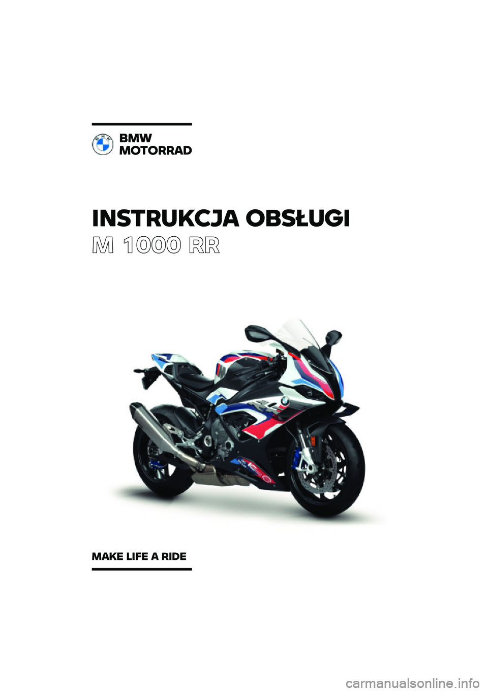 BMW MOTORRAD M 1000 RR 2021  Instrukcja obsługi (in Polish) �������\b�	�
� �\f�
�����
� ���� ��
�
��
��\f��\f����
���\b� ���� � ���� 