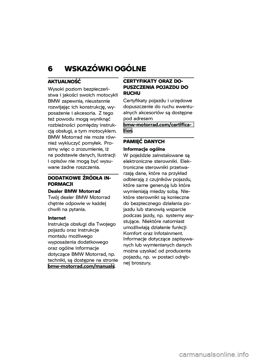 BMW MOTORRAD M 1000 RR 2021  Instrukcja obsługi (in Polish) �7 ��������� ������
����N�����R�Y
������ ������\b �&���������/�$���� � �%������ ������# �\b����������� ���������
 �����