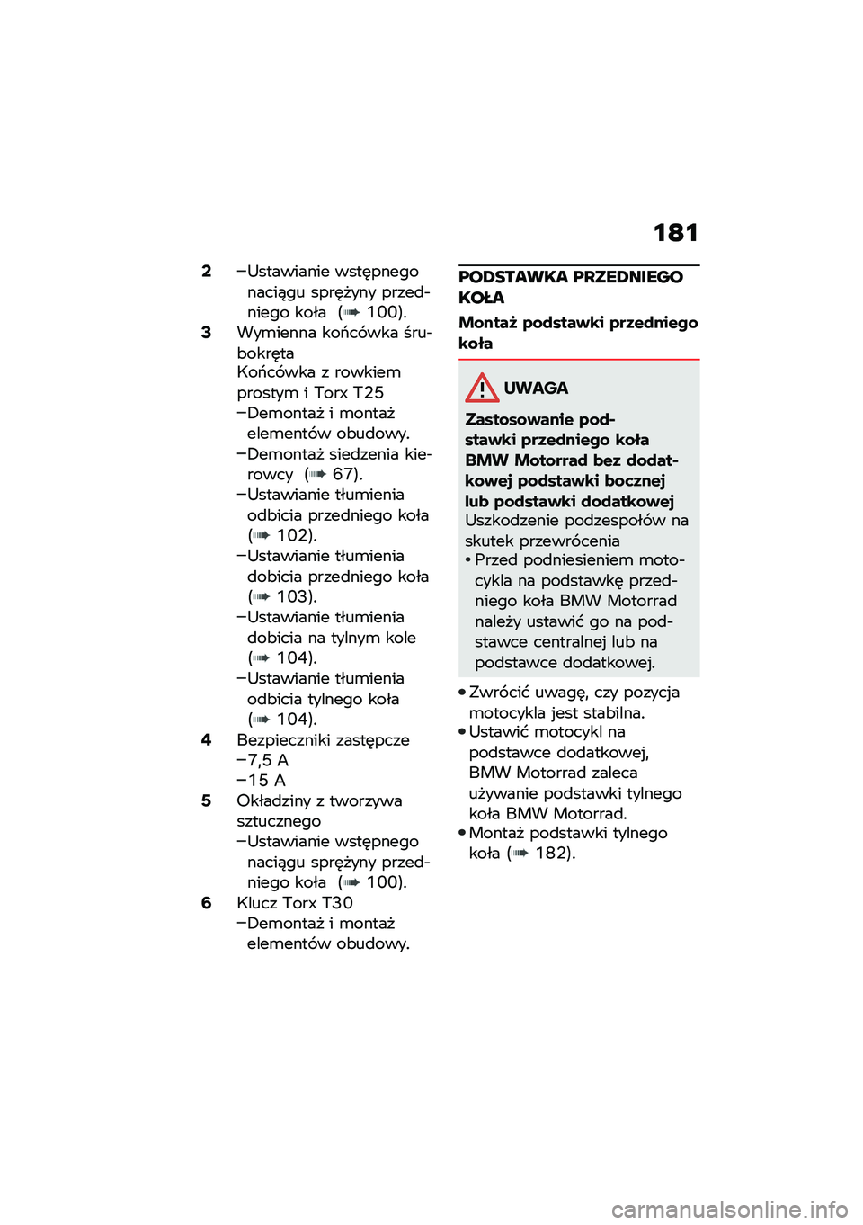 BMW MOTORRAD M 1000 RR 2021  Instrukcja obsługi (in Polish) �\f�E�\f
�8�9��������� ����	����������)�� ����	���� �����
�$����� ���� �:�E�G�G�;�!�:���\b����� ���/�� ��� ����$�&����	���6��/�� ���