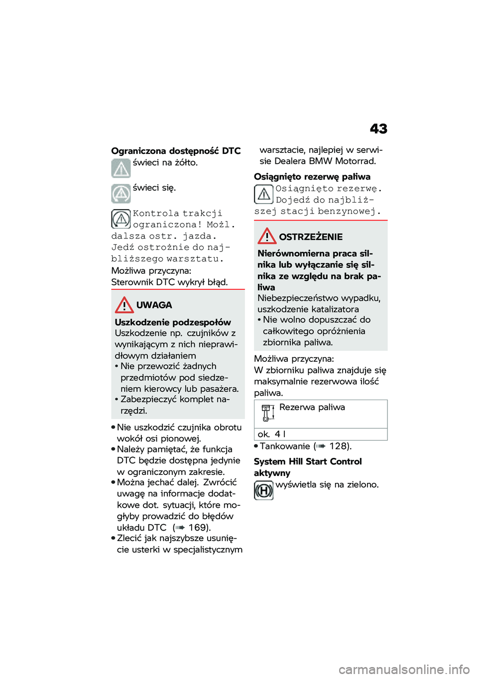 BMW MOTORRAD M 1000 RR 2021  Instrukcja obsługi (in Polish) �"�I
�������	�1�\f�� ��\f���L�2��\f�I�N �#��
������ �� �� ����!
������ ���	�!
����!���#� �!��������3����������\b ���,�#����#�
�� ��
�!�