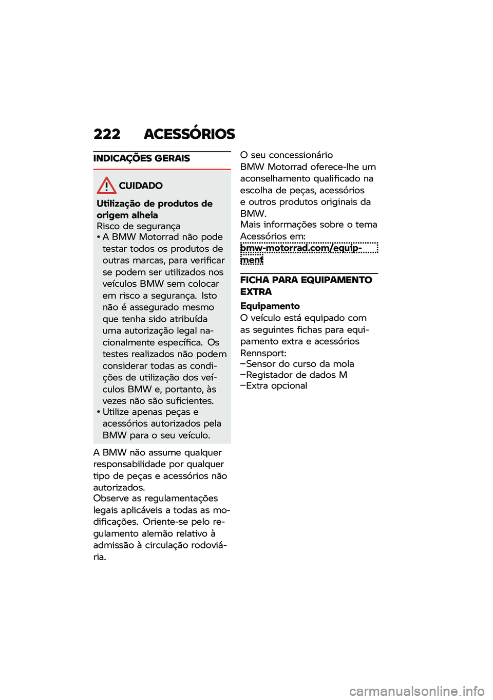 BMW MOTORRAD M 1000 RR 2021  Manual do condutor (in Portuguese) ��� ������\��
��
�
���
������ �����
�
�������
��\b�
�,�
�M�	�
�� �� �����\f�\b�� �����
�/�� �	�,�I��
�	�9���\b�
 �� ����\f����$�� ��� �