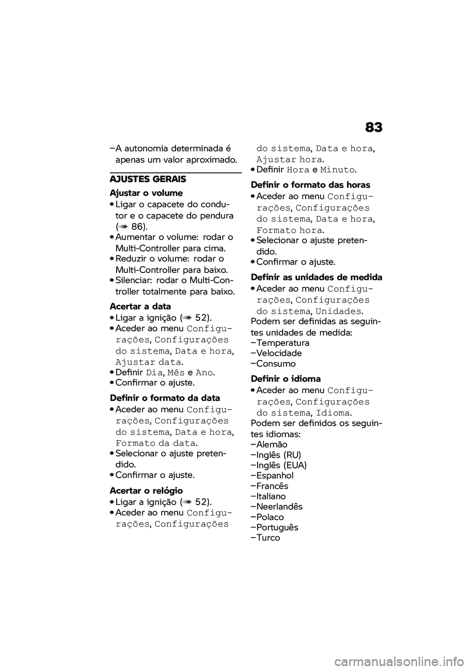 BMW MOTORRAD M 1000 RR 2021  Manual do condutor (in Portuguese) �E�M
� ��\f��
��
�	�� ������	����� �.��
���� �\f�	 ����
� ��
��
�-��	���
�
��X���O�� �����
�
��S�\f��\b�	� � �0��,�\f��
�&���� �
 �\b��
��\b���