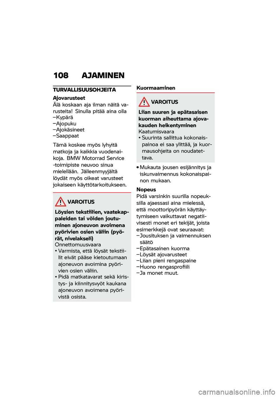 BMW MOTORRAD M 1000 RR 2021  Käsikirja (in Finnish) �\f�
�: ��������
���C�)���������������
��
�����(�����
�K�
�	 �����
�
� �
��
 ��
��
� ��	���	 �\f�
������\b���
�Y �$����
�
�
 ����	�	 �
���