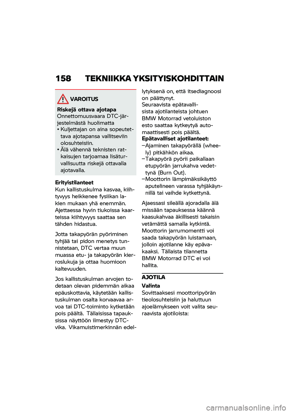 BMW MOTORRAD M 1000 RR 2021  Käsikirja (in Finnish) �\f�,�: ���8����8�8� ��8�������8���D������
��������
����\b��
� ������ ��
����"��%���\b��������\f�
�
��
 �/��0���	����\b���\b�
��	���	 