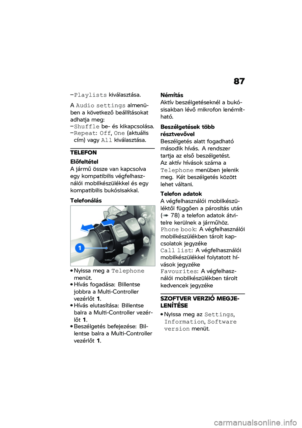 BMW MOTORRAD M 1000 RR 2021  Kezelési útmutató (in Hungarian) �I�H
�)�����\f� �� �\f�(� ����������%
�)����\f� � ����\f��
� ���\b�
��	�"�$�
� � �\f�� �
��\f�
��# �$�
����*�����\f��������� �\b�
��E�%�������$�
�"