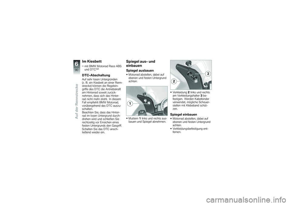 BMW MOTORRAD S 1000 RR 2010  Betriebsanleitung (in German) 
�!� ���
�
�\f�
��
��� �1��: �������\f�\b ��\f��	 ��1����\b �=�!�K��
�2�1�?��$�\f�
���\b�����
���" ��	�
� �
���	� �H���	����0��\b�	��%��+ �1�+ �	�� ��