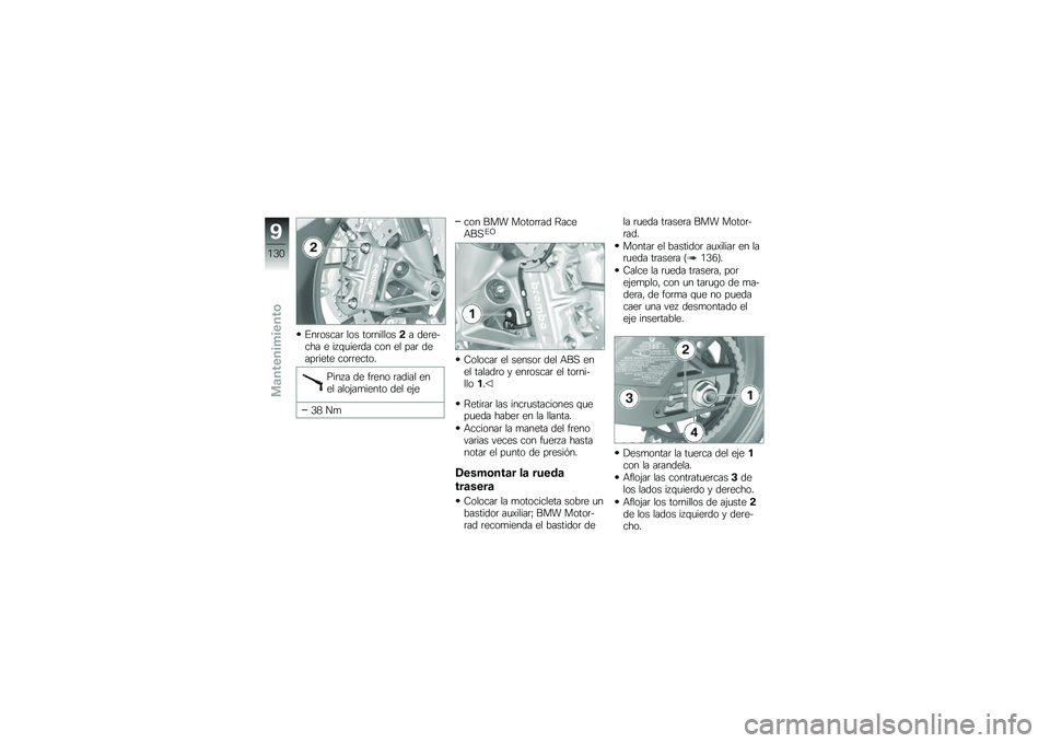 BMW MOTORRAD S 1000 RR 2010  Manual de instrucciones (in Spanish) 
�%������� �
�� ������
�
���,� �\b�	��	�)��� �	 ��/�&�
��	��\b� ��� �	�
 ��� �\b�	�����	��	 �����	����
����/� �\b�	 ���	�� ���\b���
 �	��	�
 �