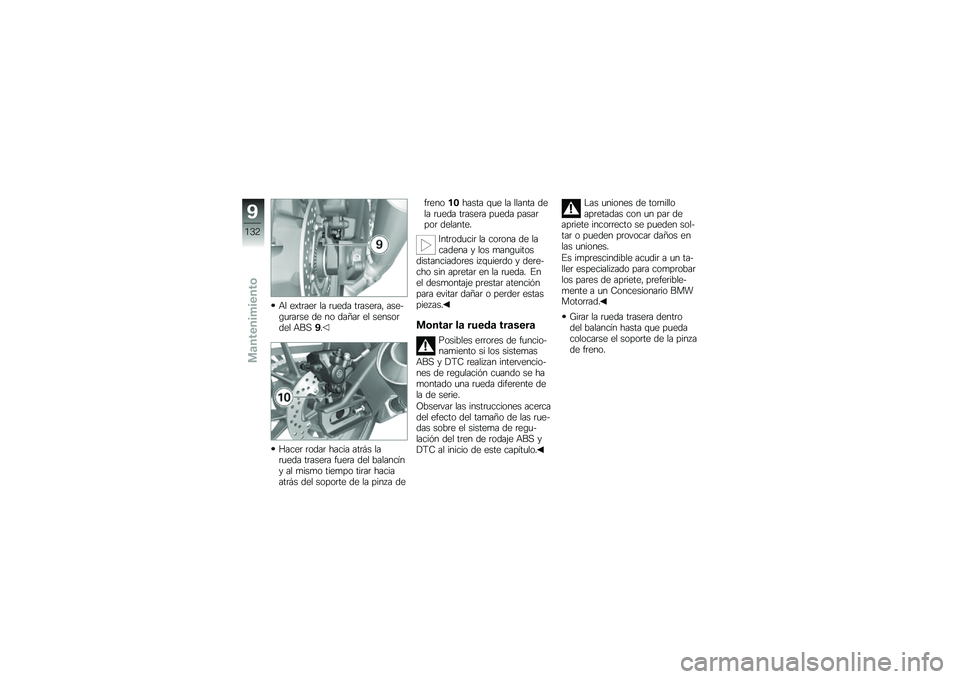 BMW MOTORRAD S 1000 RR 2010  Manual de instrucciones (in Spanish) 
�6�
 �	�+����	� �
� ��
�	�\b� �����	���( ���	�)�*�
�����	 �\b�	 �� �\b��0�� �	�
 ��	�����\b�	�
 �6�4��.�
�M���	� ���\b�� ����� ����-� �
���
�	�\b� �