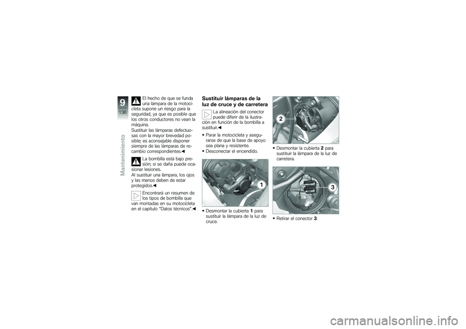 BMW MOTORRAD S 1000 RR 2010  Manual de instrucciones (in Spanish) 
�%�
 ��	��� �\b�	 �&�
�	 ��	 ��
��\b��
�� �
�-����� �\b�	 �
� �������)��
�	�� ��
����	 �
� ���	��*� ���� �
���	�*�
���\b��\b�( �� �&�
�	 �	� �����,�

