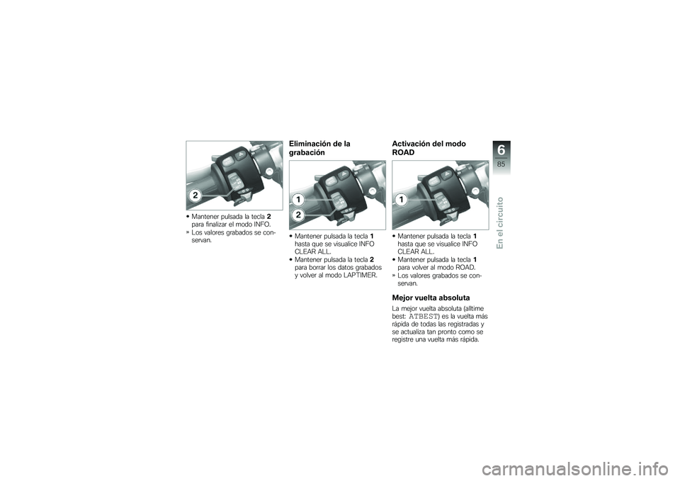 BMW MOTORRAD S 1000 RR 2010  Manual de instrucciones (in Spanish) 
�����	��	� ��
�
���\b� �
� ��	��
��,���� �����
��/�� �	�
 ���\b� �@��I�<�
�.�� ���
���	� �*���,��\b�� ��	 ����)��	�����
�4�\f����
�\b��� �
 �	