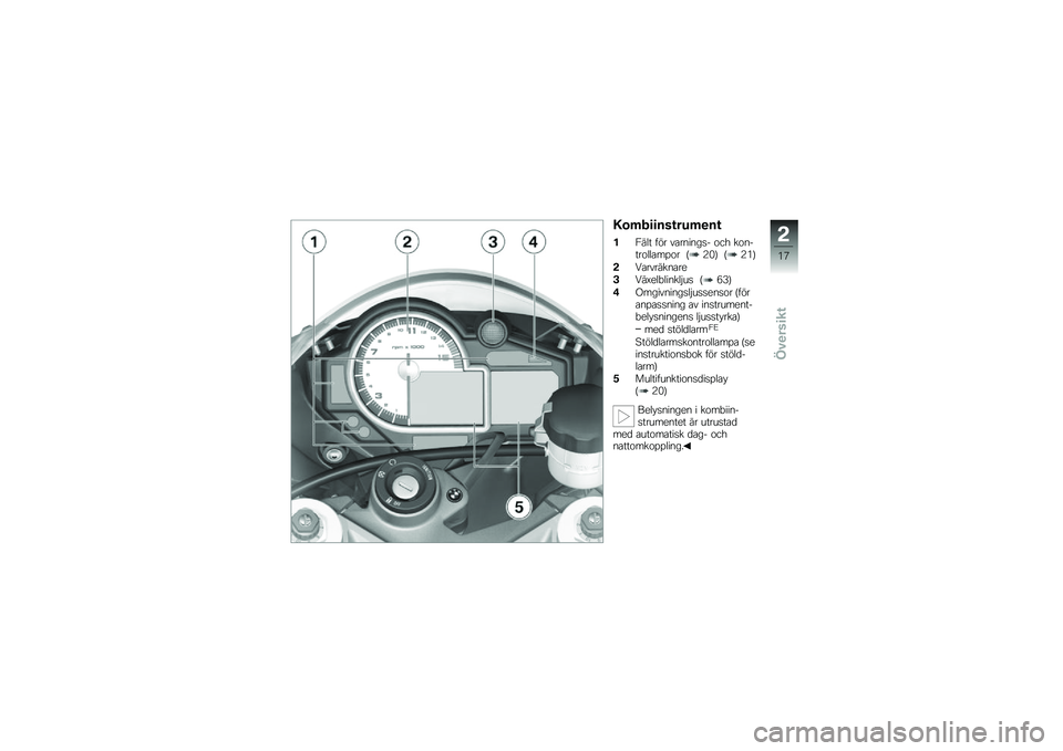 BMW MOTORRAD S 1000 RR 2010  Instruktionsbok (in Swedish) 
�4���8���
�\f���
���
�
�)���
� ��!� ����
��
���$ ���* ���
�$����
�
��\f��� �#�2��% �#�2��%
�-�0�������
���	
�2�0��,�	�
�+�
��
��
�"�� �#�G�I�%
�3�9�\f��