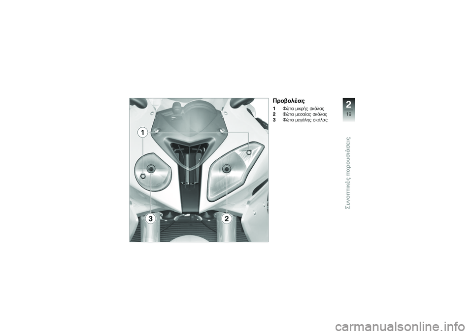BMW MOTORRAD S 1000 RR 2010  Εγχειρίδιο ιδιοκτήτη (in Greek) 
�/���J��&��#�(
�4�a��	� ����
�3� ������
�8�a��	� ������� ������
�;�a��	� ���#���� ������
�8
��H
�L�"�,�1��*�����(��*�#���,�%��9�%�
��( 