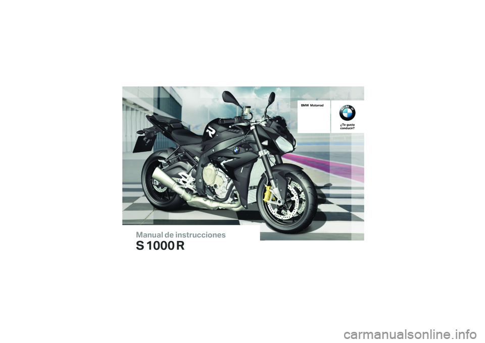 BMW MOTORRAD S 1000 R 2015  Manual de instrucciones (in Spanish) 