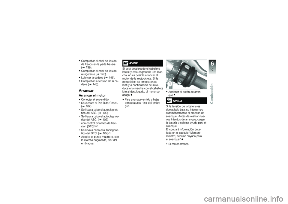 BMW MOTORRAD S 1000 R 2015  Manual de instrucciones (in Spanish) �6��
��	����	 �� ����� �� ���\f�
����� ��	���� �� �� ���	�� ��	����	��F�.�0�8�G�
�6��
��	����	 �� ����� �� ���\f�
����	���	��\b��	����