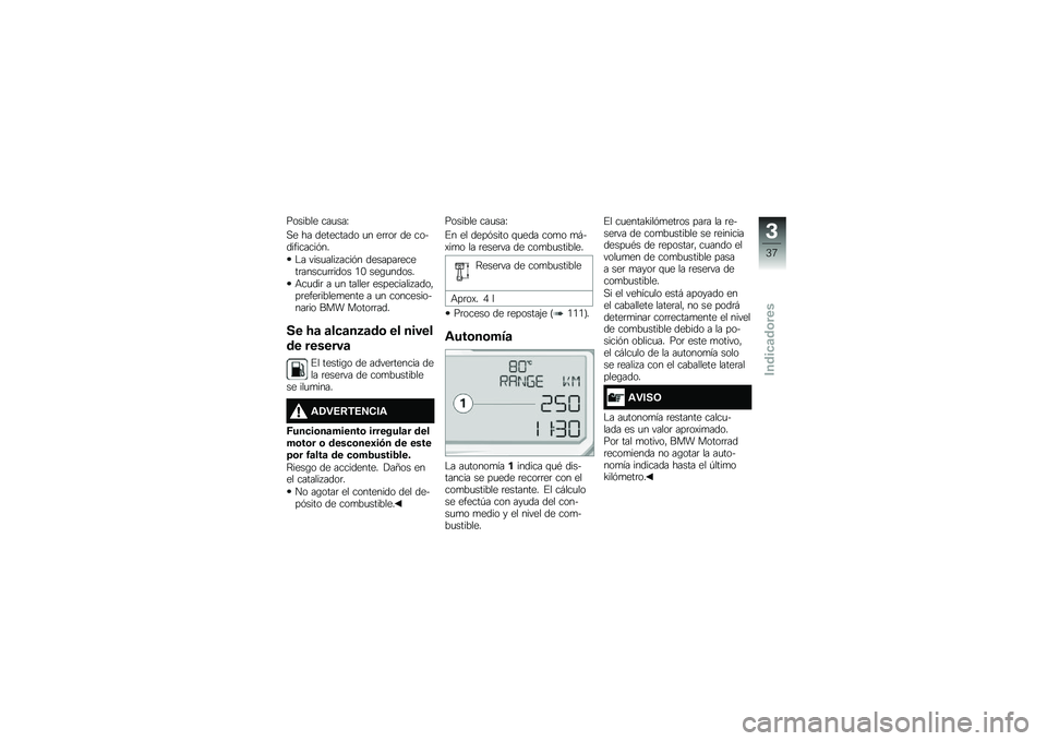 BMW MOTORRAD S 1000 R 2015  Manual de instrucciones (in Spanish) ������� ���
���J
�,� �� ��������� �
� ��	�	��	 �� ������������&��
�$� ����
���� ����&� �������	�����	�����
�	�	���� �.�- ���\b�
