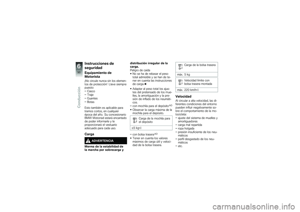 BMW MOTORRAD S 1000 R 2015  Manual de instrucciones (in Spanish) �������
�
��\b��� ��
��������	�
��=���>�	������\b ��
�
�\b��\b�����	
�T�� ���	��
�� ��
��� ��� ��� ����
������ �� ��	�������&��U 