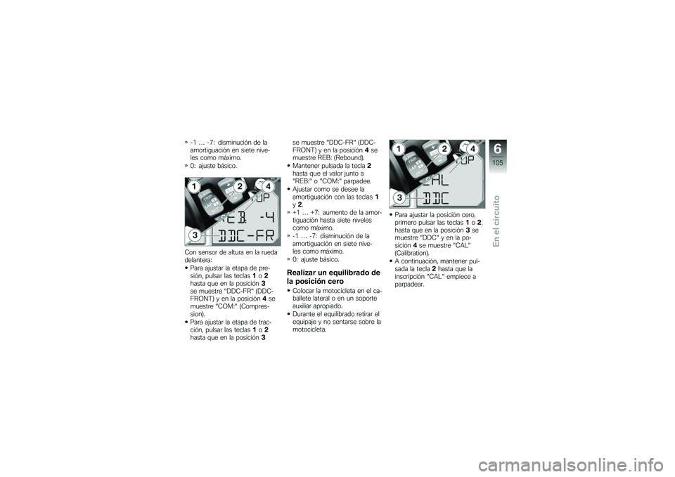 BMW MOTORRAD HP 4 2013  Manual de instrucciones (in Spanish) ��. �Z ��5�G ����
���
���&� �� ����
��	���\b�
����&� �� ����� �������� ���
� �
�#�)��
��
�-�G ��(�
��� ��#�����
�7�� ������	 �� ����
�	