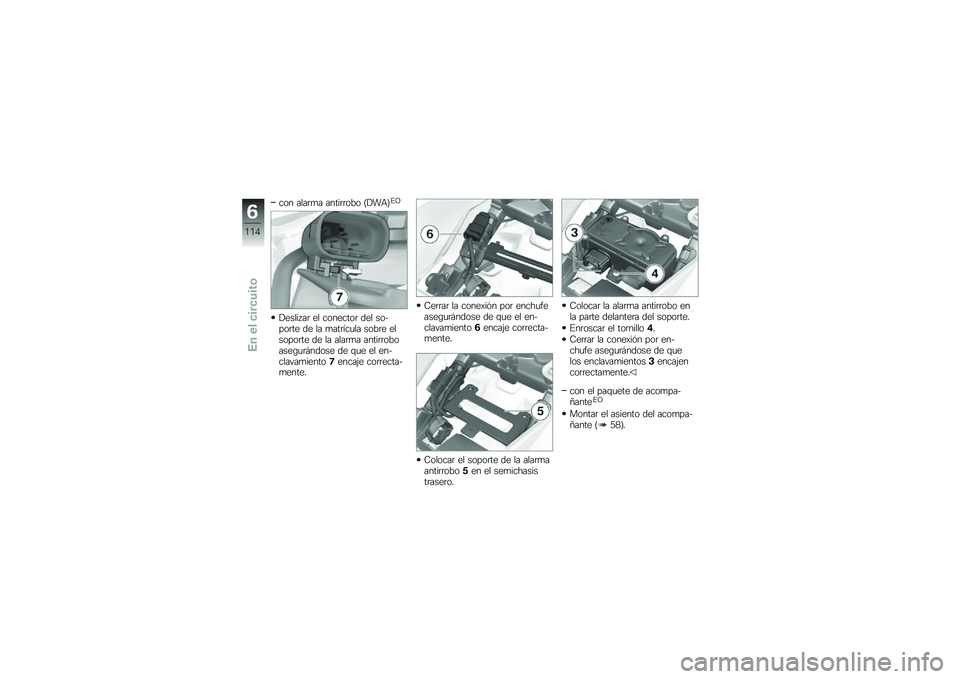 BMW MOTORRAD HP 4 2013  Manual de instrucciones (in Spanish) ��� ����	�
� �����	�	��� �E�!��+�F�%�@
�!����� ��	 �� ��������	 ��� ������	�� �� �� �
���	���
�� ����	� �������	�� �� �� ����	�
� �