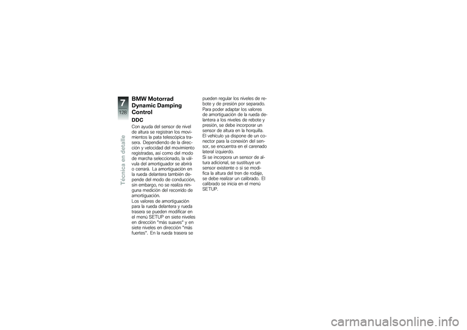 BMW MOTORRAD HP 4 2013  Manual de instrucciones (in Spanish) ��
� �
�\b��\b���	�
�0���	���
 �0�	��5���
��\b����\b�
�0�0�
�7�� ���
�� ��� ������	 �� ������� ����
�	� �� �	��\b����	�� ��� �
�����
���