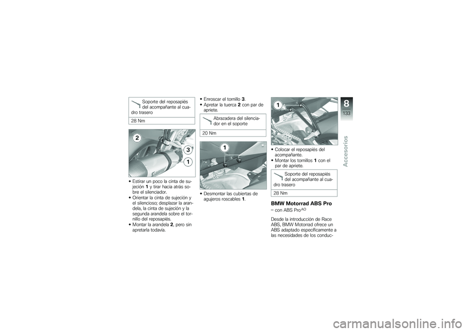 BMW MOTORRAD HP 4 2013  Manual de instrucciones (in Spanish) �,����	�� ��� �	��������*���� ����
���=���� �� ��
����	� ��	����	�
�8�1 ��

�%����	��	 �
� ���� �� ����� �� ��
��(����&��� ���	��	
