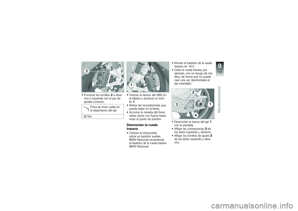 BMW MOTORRAD HP 4 2013  Manual de instrucciones (in Spanish) �%��	�����	 ��� ���	�������!� ���	����� � �� �\f�
���	�� ��� �� ���	 �����	���� ���	�	�����
���� � �� ��	��� �	����� ���� ����