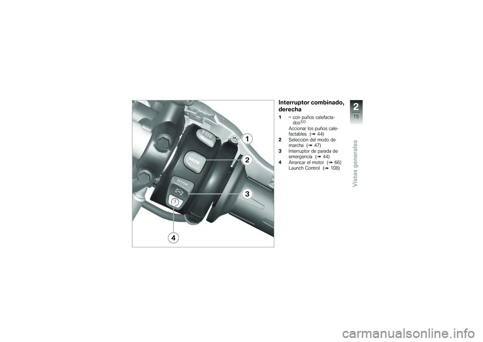 BMW MOTORRAD HP 4 2013  Manual de instrucciones (in Spanish) ��������5��\b� �
�\b��2���	��\b�7
�����
�6�	
���� ��
�=�� ��������������%�@
�+�������	 ��� ��
�=�� �������������� �E�/�/�F
�!�,�����