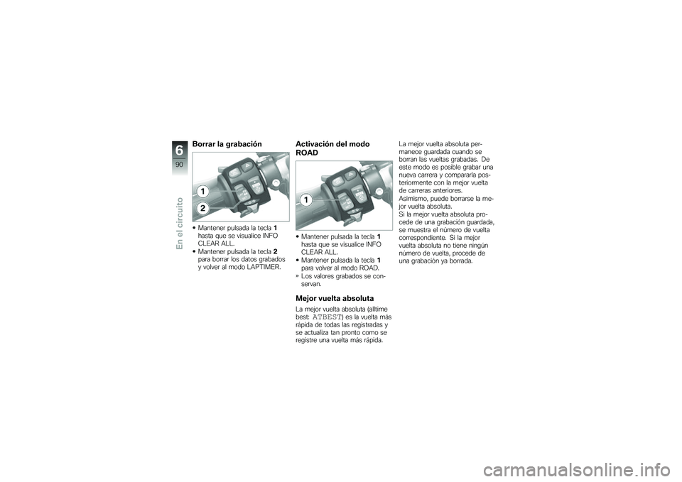 BMW MOTORRAD HP 4 2013  Manual de instrucciones (in Spanish) ��\b���	� ��	 ���	�2�	�
��(�
��������	 ��
����� �� ����������� �\f�
� �� ����
����� �6��?�@�7�$�%�+�: �+�$�$�
��������	 ��
����� �� ���