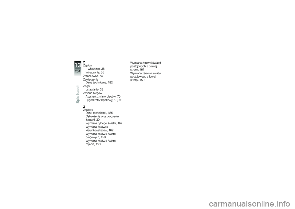 BMW MOTORRAD HP 4 2013  Instrukcja obsługi (in Polish) �9������� �����\f�����	 �7�3
������\f�����	 �7�3
����������#�	 �5�/
�������\f�����,��� ����$����\f���	 �.�1�8
���"�������������	 �7�