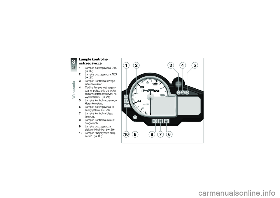 BMW MOTORRAD HP 4 2013  Instrukcja obsługi (in Polish) �8����� ���
�����
�\f �
������\f���\b���\f
��9��\b��� �����\f��"����\f� �,�(�*�H�7�8�I
�"�9��\b��� �����\f��"����\f� �6��4�H�7�.�I
�%�9��\b��� ��