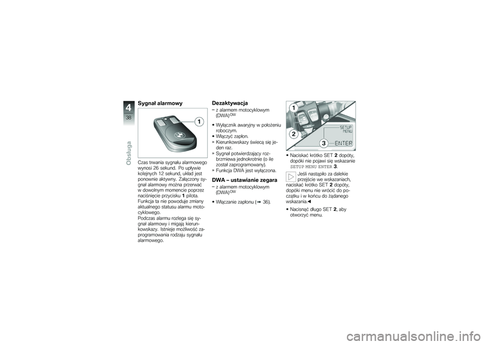 BMW MOTORRAD HP 4 2013  Instrukcja obsługi (in Polish) ����
�� �������\b�
�*�\f�� ������� ���"���� �����\b����"������� �8�3 ������
� �%� ������������ ����$ �.�8 ������
�	 �����
 � ��