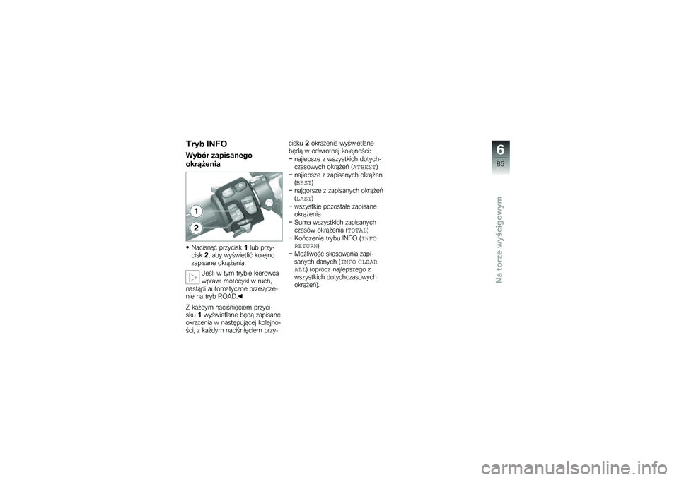 BMW MOTORRAD HP 4 2013  Instrukcja obsługi (in Polish) �7��� �>��E�
����� �������
�\f��
����3�4�\f�
��
�B�������# ���\f���������! ���\f��&�����"�	 ��!� ����������# ����� ���\f������� �