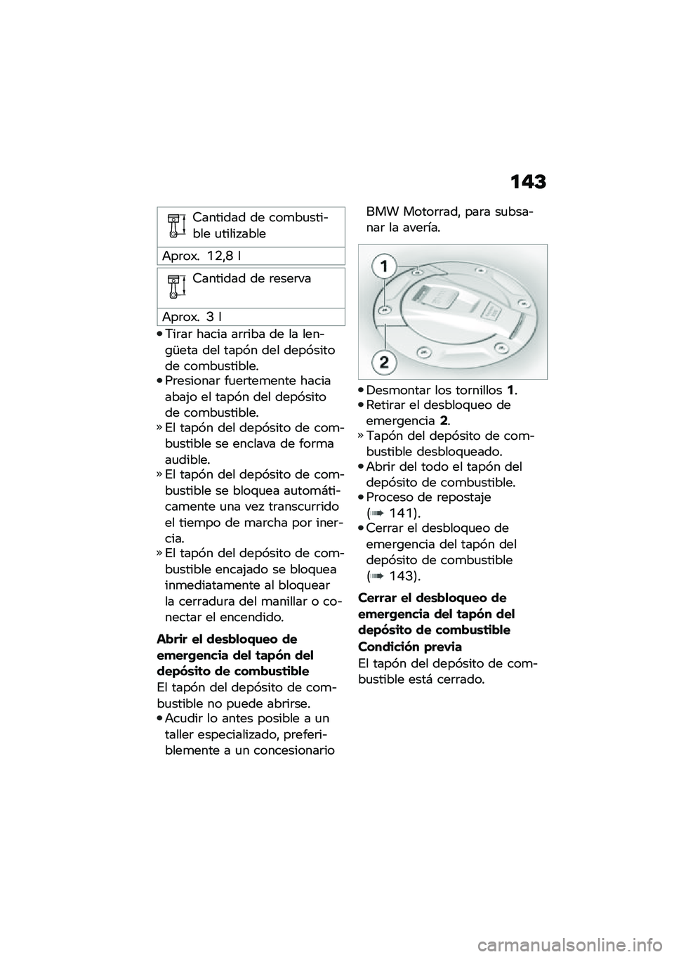 BMW MOTORRAD C 400 GT 2021  Manual de instrucciones (in Spanish) �
��D
�9������� �� ���
��
����&��� �
����� ����
�+��	��)� �0�.�"�H �
�9������� �� �	����	��
�+��	��)� �B �
�;��	��	 ����� ��	�	��� �� ��