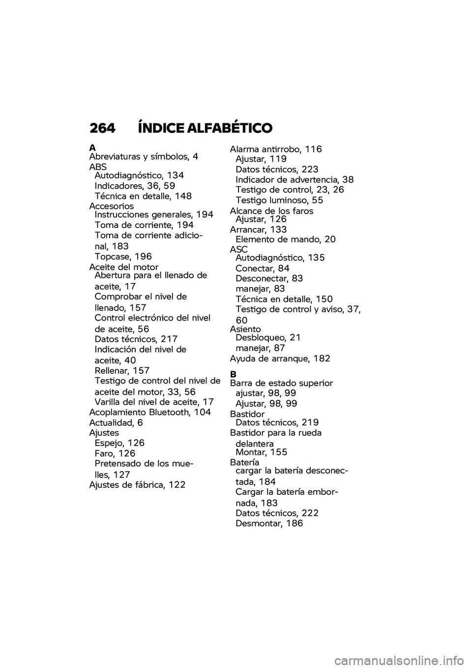 BMW MOTORRAD C 400 GT 2021  Manual de instrucciones (in Spanish) ��3� �U�
�/�\f�� ���5���P��\f��
��+��	������
�	�� � ���
������" �2�+��,�+�
������\b��������" �0�B�2�6��������	���" �B�F�" �O�K�;�*����� �� ��