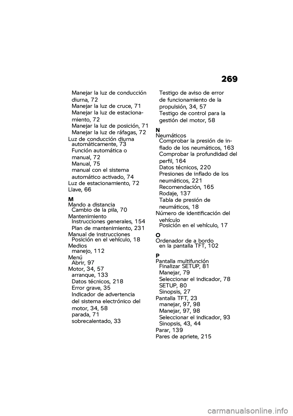 BMW MOTORRAD C 400 GT 2021  Manual de instrucciones (in Spanish) ��3�A
�����(��	 �� ��
�  �� �����
��������
�	���" �J�.�����(��	 �� ��
�  �� ��	�
���" �J�0�����(��	 �� ��
�  �� ����������&�
������" �J�.�