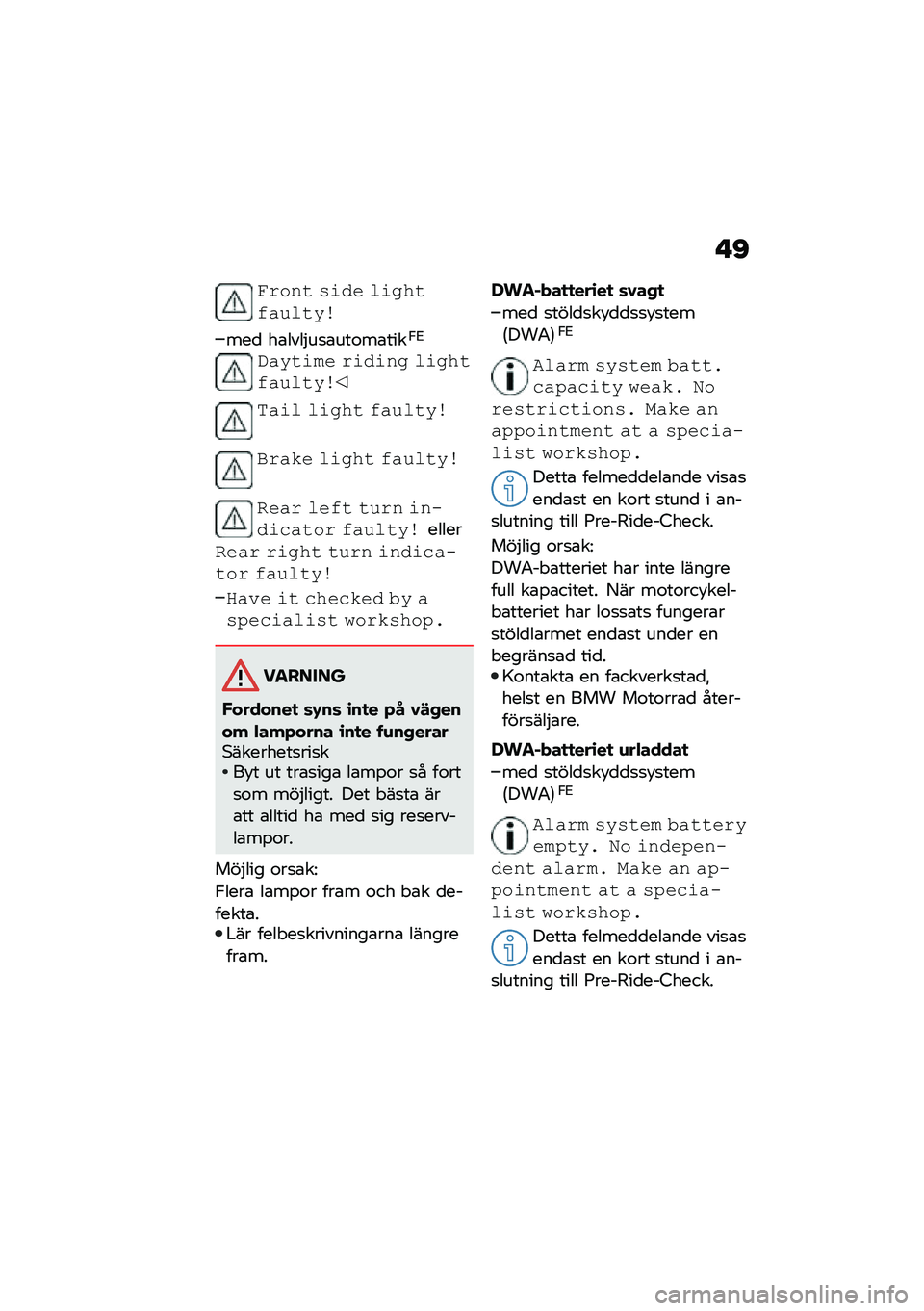 BMW MOTORRAD C 400 GT 2021  Instruktionsbok (in Swedish) � �D
��$��#� ���� ������(�%�)����
���
 ��\b����$��
�\b���\f��\b����0�6
��%����!� �$����#� ������(�%�)����
��%�� ����� �(�%�)����
�.�$�%�"� �