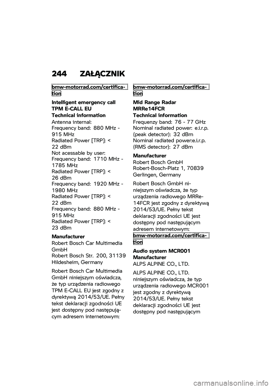BMW MOTORRAD C 400 GT 2021  Instrukcja obsługi (in Polish) ��"�" ���M�X�B����
�
�(�)�*�(�\f��\f�����+�	�\f�(�,�	�$����-��	��*���\f�
����$�%�%���$�� �$�(�$���$��	�0 �	��%�%���& ��*��!�I�I �� 
��$�	�/���	��% ���-�\f��(