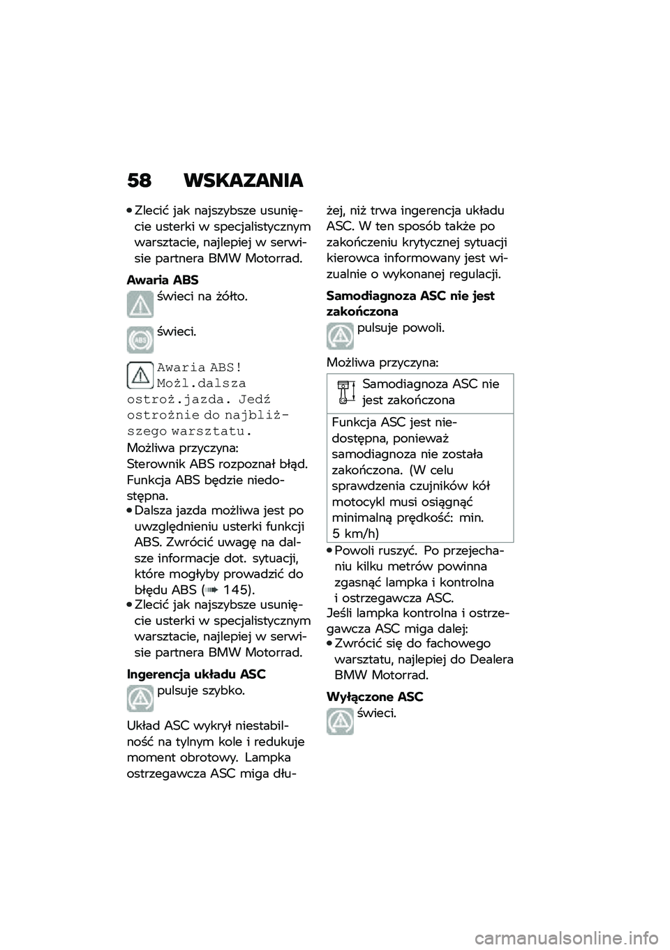 BMW MOTORRAD C 400 GT 2021  Instrukcja obsługi (in Polish) �2�E ���������
�"����� �%�� ���%����&��� ������	�$��� ������� � �����%�����������\b�����������
 ���%������% � ������$���