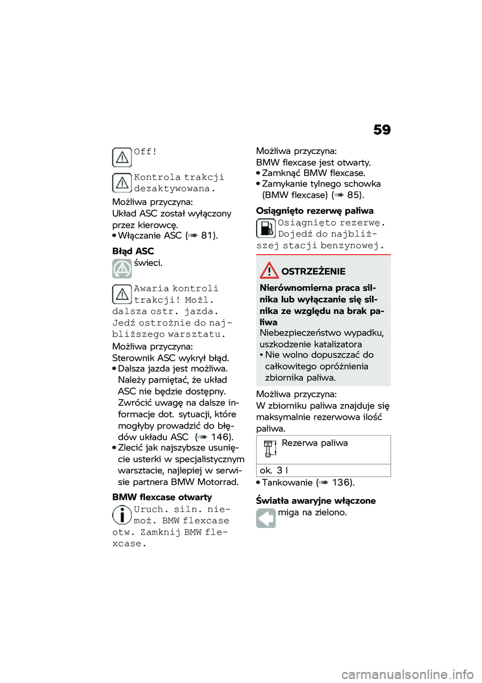 BMW MOTORRAD C 400 GT 2021  Instrukcja obsługi (in Polish) �2�G
�\b�;�;�
�
��6�*���&�# �*��#�)�(�!��%�+�$�#�)�*��/��/�#�6�#�
������� ����������G
�?����
 �>�1� ������ ����)���������� ��������	�!���)���