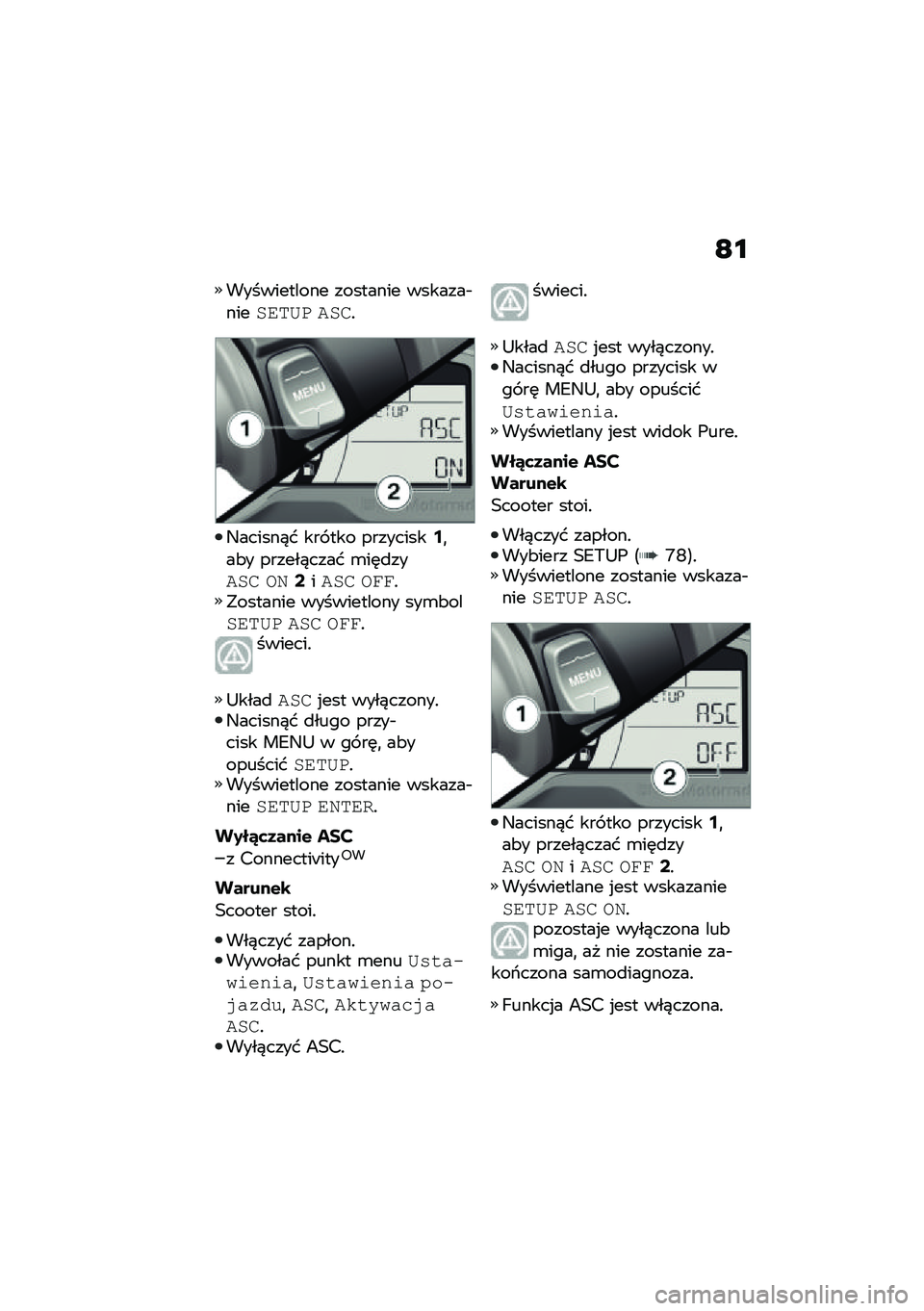 BMW MOTORRAD C 400 GT 2021  Instrukcja obsługi (in Polish) �E�\f
����������� �������� �������$�����\f��<� ���
�!
�9������)� ��� ��� ���������6�
��&� ������)���� �\b��	�
�����
 �\b��8����
