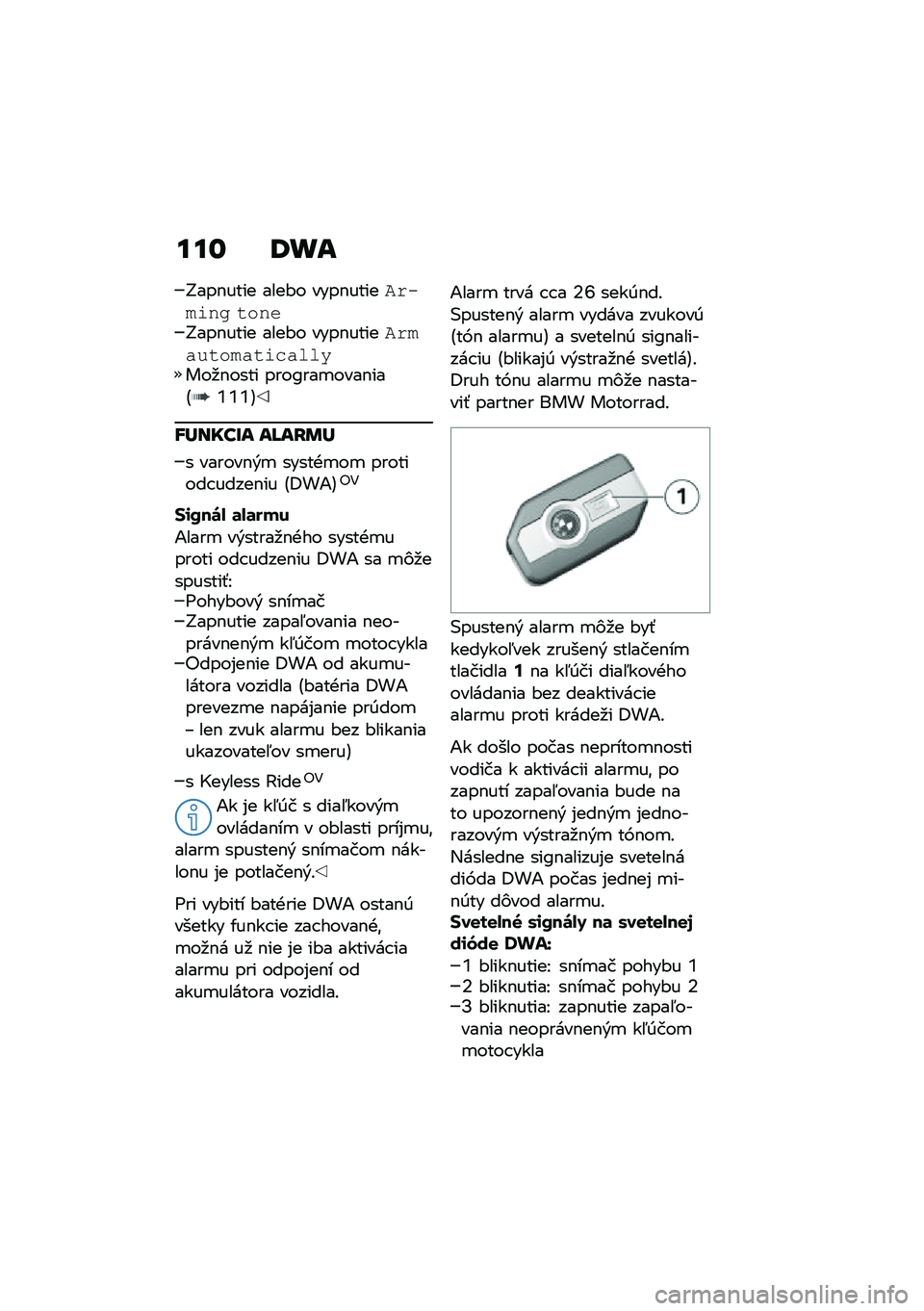 BMW MOTORRAD C 400 GT 2021  Návod na používanie (in Slovak) ���\f �:�
�
�J���$���� ����#� ����$������$��!��#� ���#��J���$���� ����#� ����$������$�!�%�)���!�%��� �%������
�$���� ����D���
����$��