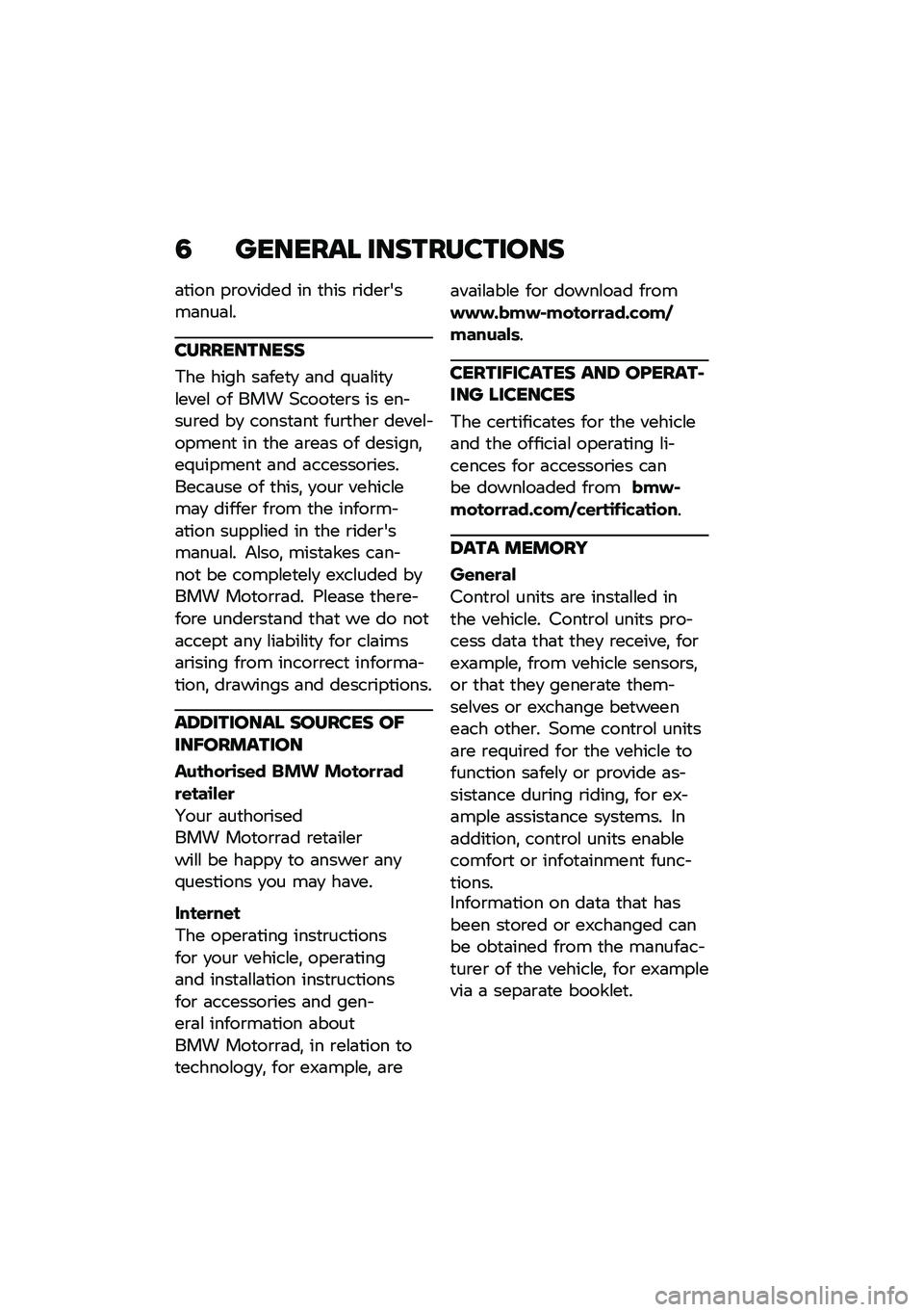 BMW MOTORRAD C 400 GT 2020  Riders Manual (in English) �2 ������� ������������
�	�
��� ��\b������ �� �
��� �\b����\b����	���	�\f�
�����������
�,�� ���� ��	���
�
 �	�� �1��	�\f��
�
�\f���