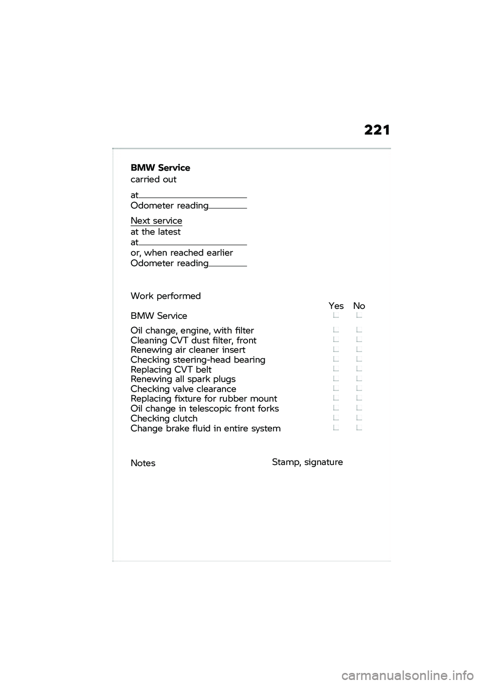 BMW MOTORRAD C 400 GT 2020  Riders Manual (in English) ���\f
��� �+�\f�
�*�\b�"�\f
��	�\b�\b��� ���

�	�
�3�����
��\b �\b��	����
�/��;�
 ���\b�����	�
 �
�� �\f�	�
���
�	�
��\b�! ���� �\b��	���� ��	�\b�\f���\b�3