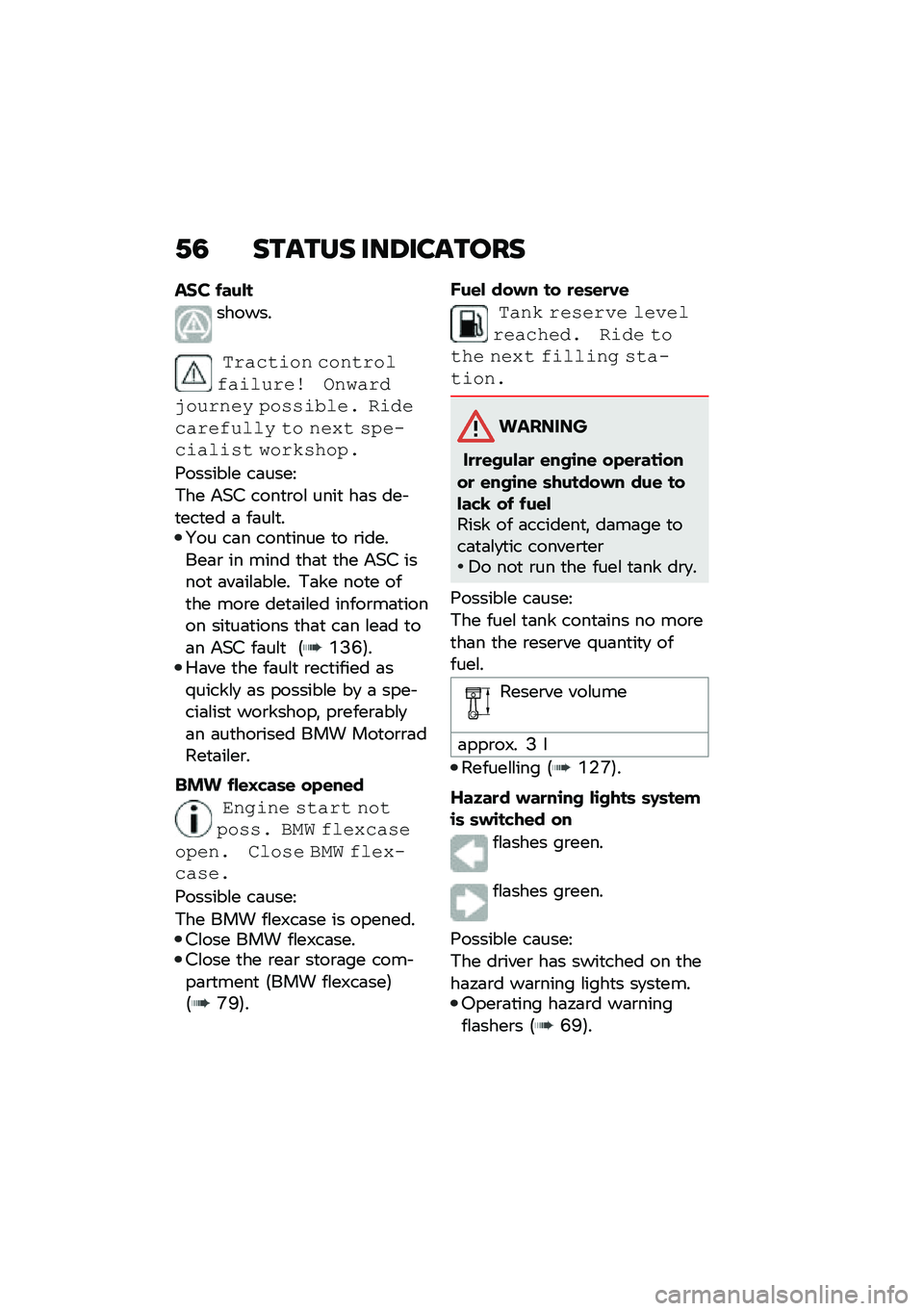 BMW MOTORRAD C 400 GT 2020  Riders Manual (in English) �.�2 ������ ���6�������
��+� �$����
������
��!�"�����  ��� ��!���/�"���-�!�� �\b� �)�"�!�0�2��-�!� �� �,��+�+��%���$ ���0���"�!��/�-��� �� � �