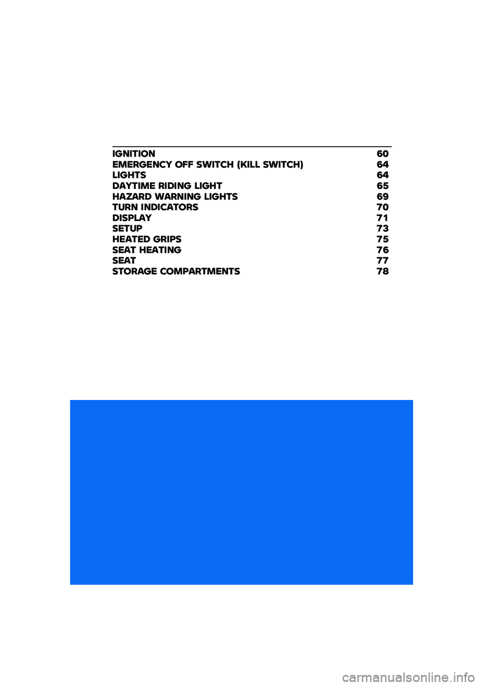 BMW MOTORRAD C 400 GT 2020  Riders Manual (in English) ���������2�
��������� ��A�A ��\b����E �C�H��� ��\b����E�D �2�����E���2��6������ ���6��� ����E��2�.�E��K���6 �\b������ ����E�� �2�=���
