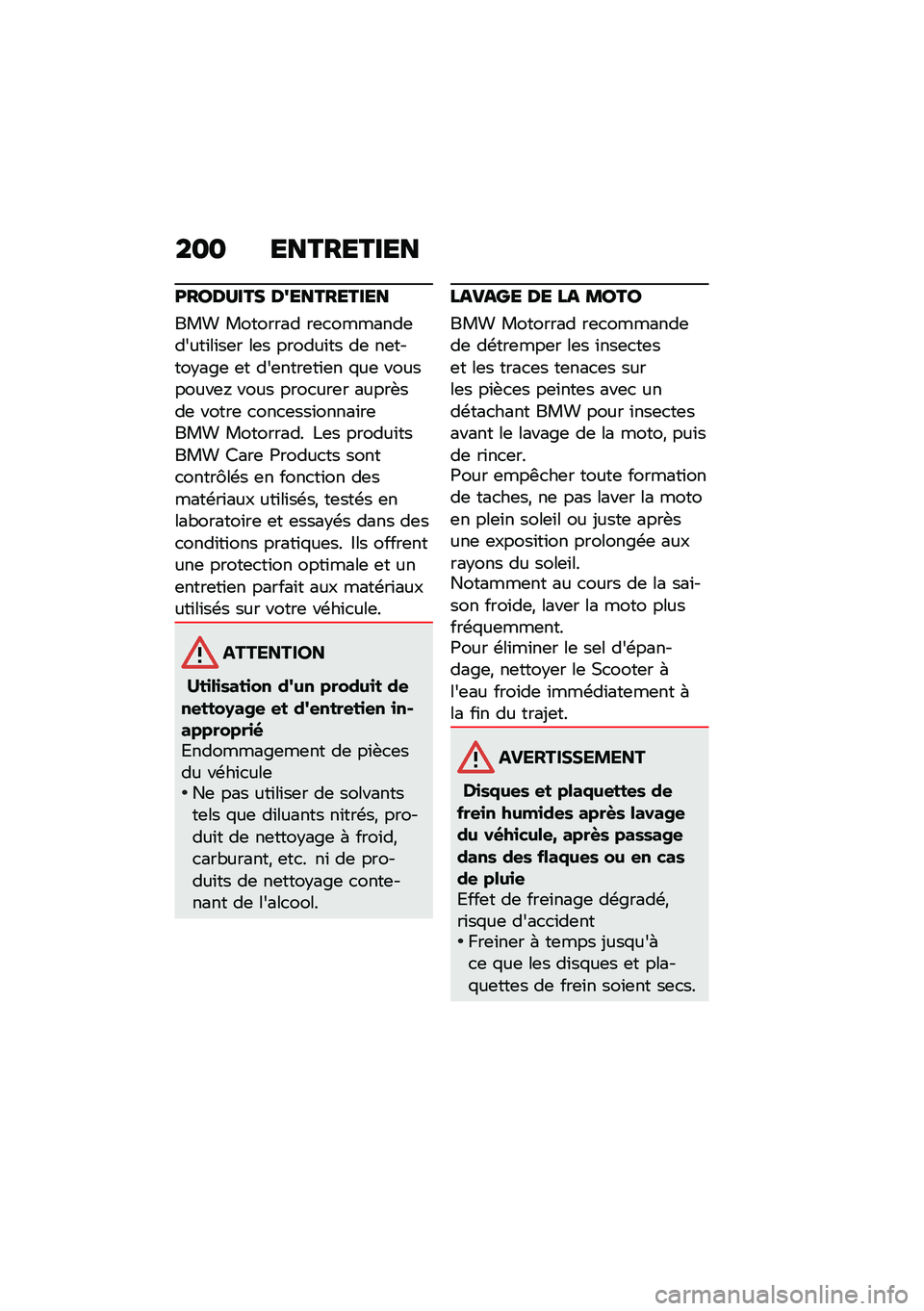 BMW MOTORRAD C 400 GT 2020  Livret de bord (in French) ��� ���������
�:����<��� ��7���������
��� �������� ��	�
�������	�����\f��\f��	� ��	� ������\f�� ��	 ��	�����$��&�	 �	� ���	���