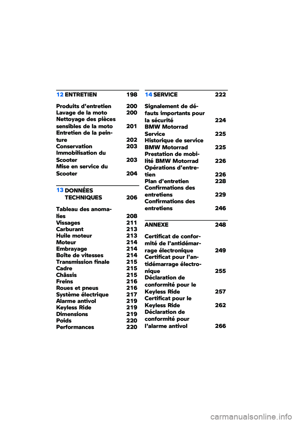 BMW MOTORRAD C 400 GT 2020  Livret de bord (in French) �
���������� �
�A�?
�:�)�+�6�#�!�"�- �6�7��,�"�)��"�!��, ������*��8� �6� �$� �/�+�"�+ ������"�"�+�.��8� �6��- � �!�K���-�-��,�-�!�(�$��- �6� �$� �/�+�"�+ ���
��,